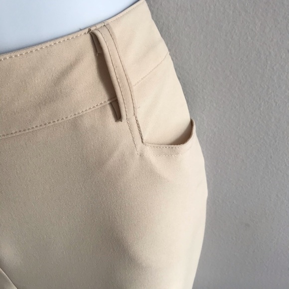 San Francisco High Waisted Cream Pleated Straight Leg Pants - Picture 14 of 16